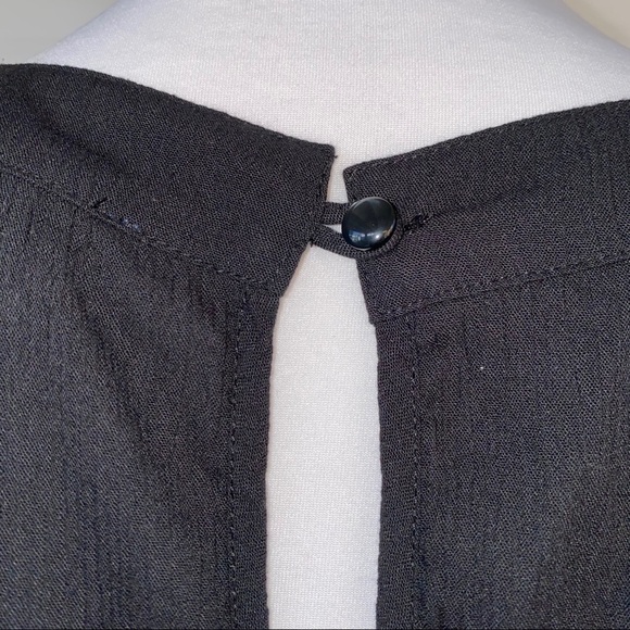 Black long sleeve cold shoulder dress Size Large - Picture 8 of 13